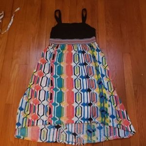Asymmetrical maxi dress size M Fire Los Angeles